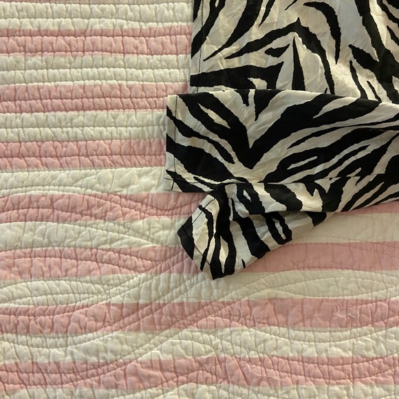 Zebra print y2k silky cami. - Picture 4 of 4